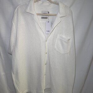 Goodfellow & Co. XXL White Camp Shirt